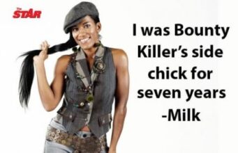MILK OPENS UP ABOUT BEING BOUNTY KILLER’S SIDE CHICK FOR SEVEN YEARS