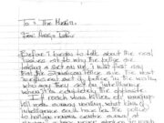 VYBZ KARTEL LETTER TO THE MEDIA (ORIGINAL COPY)