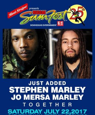 STEPHEN MARLEY & JO MERSA MARLEY PERFORMING TOGETHER AT REGGAE SUMFEST