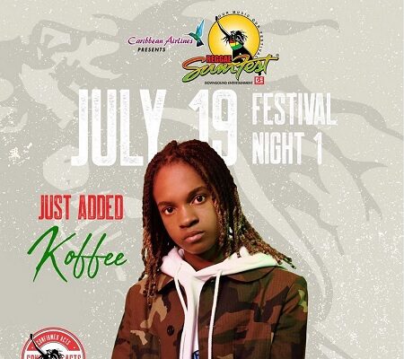KOFFEE TO BRING TOAST REGGAE SUMFEST